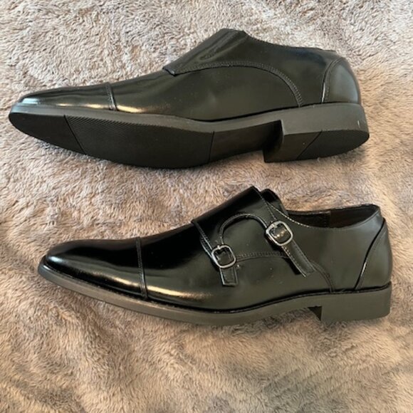 Monk Strap Men's Dress Shoes - Picture 2 of 6